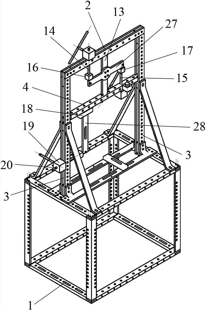 A photosensitive resin model loading device