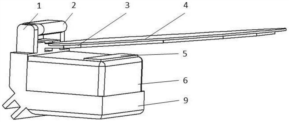 Flapping-wing air vehicle driving device and flapping-wing air vehicle