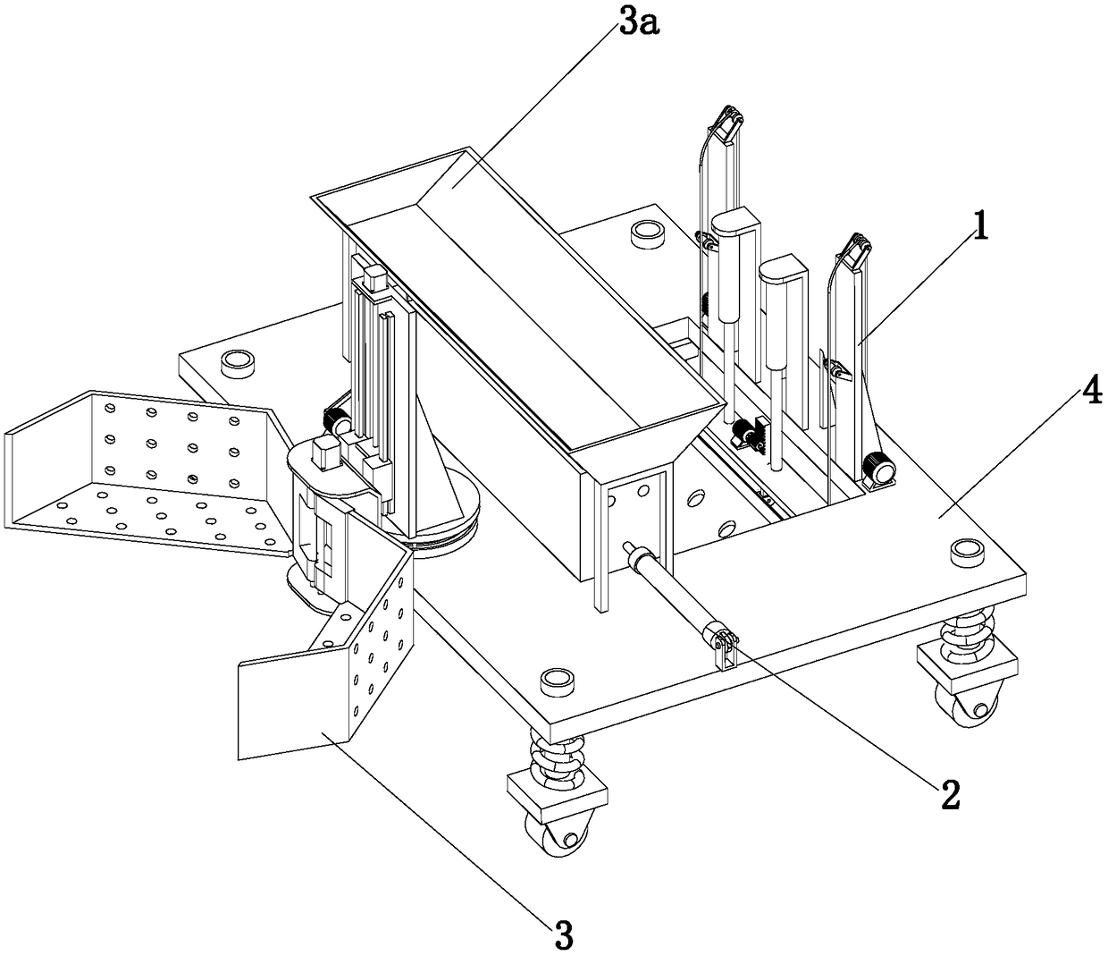 Working method of sludge cleaning device for municipal engineering river treatment