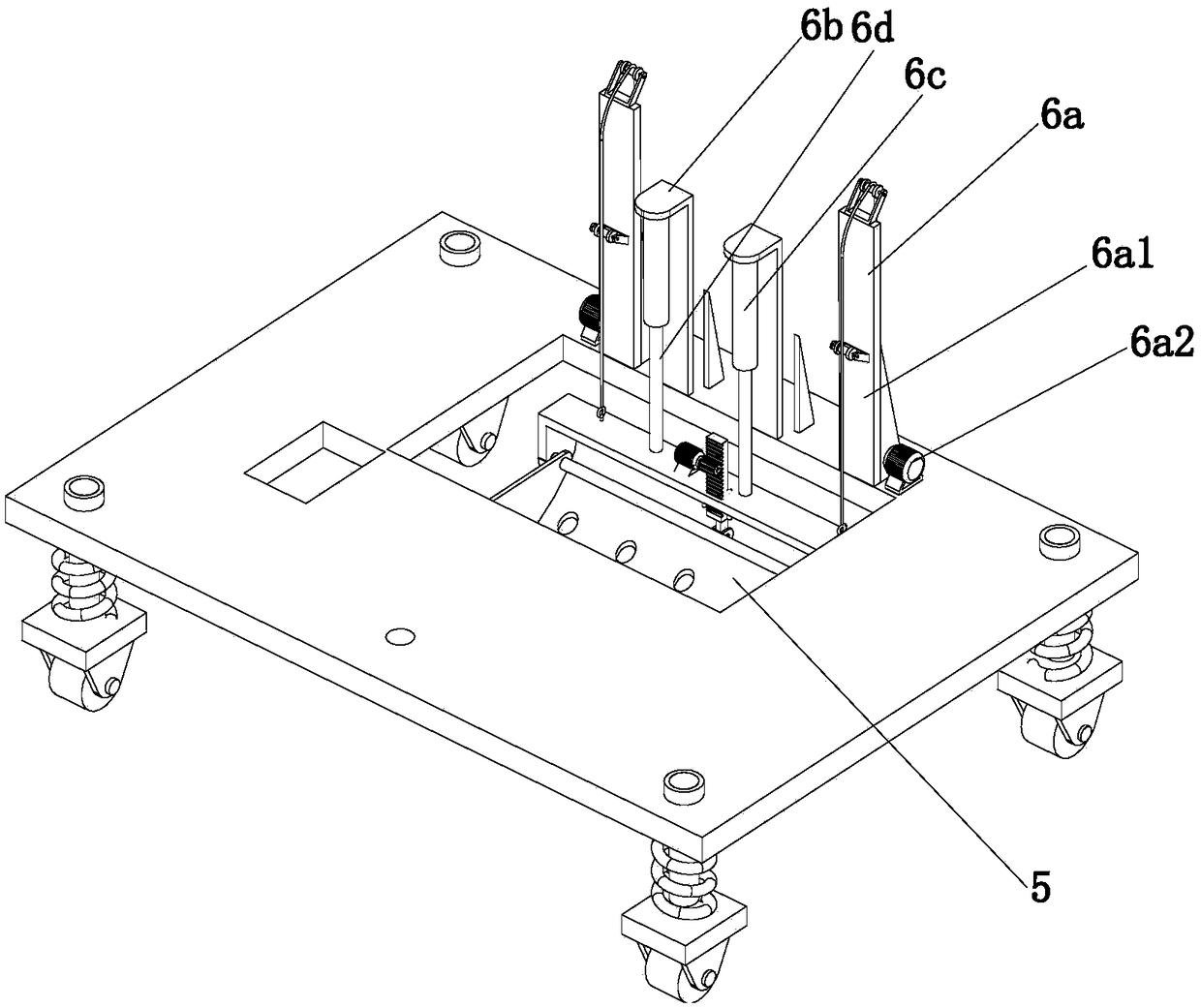 Working method of sludge cleaning device for municipal engineering river treatment