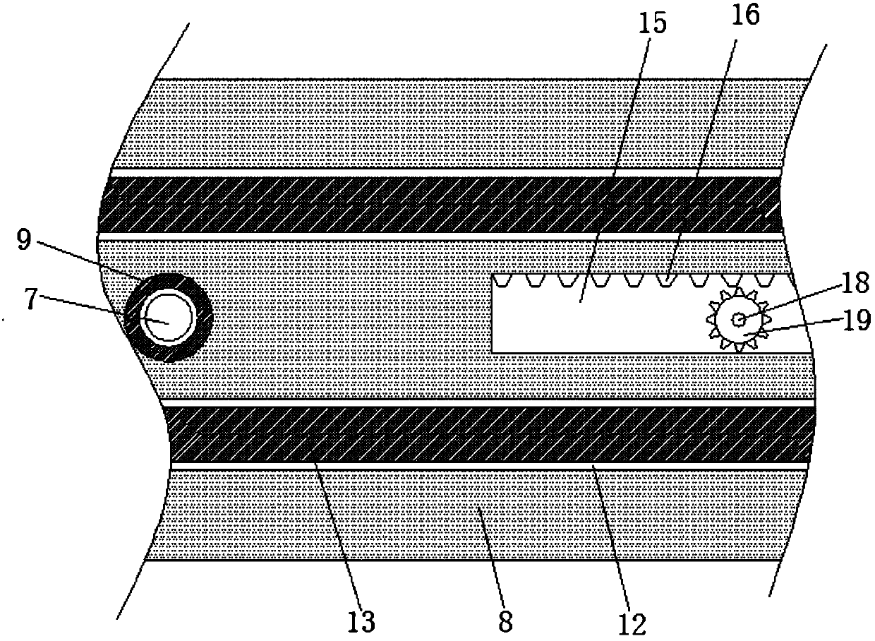 Adjustable movable scaffold