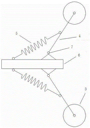 Pipeline track instrument provided with novel logging wheel