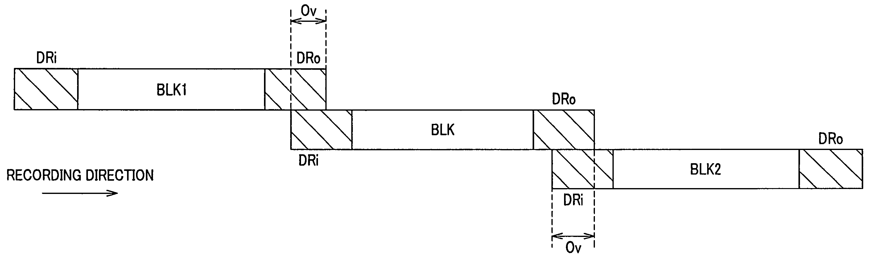 Optical recording medium, information processing device using the recording medium, and data recording method