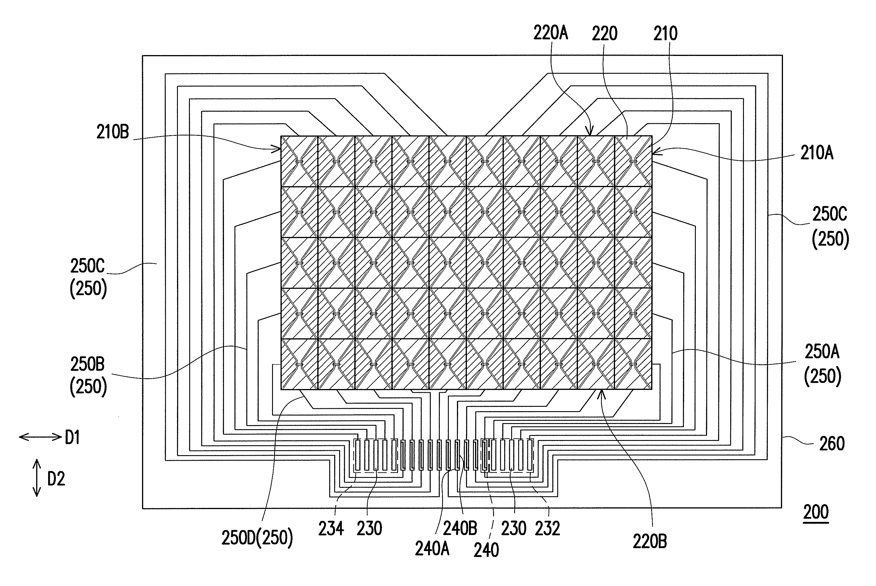 Bonding pad structure and touch panel