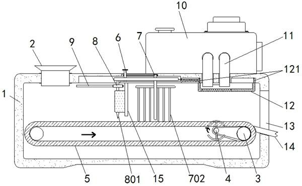 Steam humidification based ginned cotton humidifying equipment for cotton production and processing