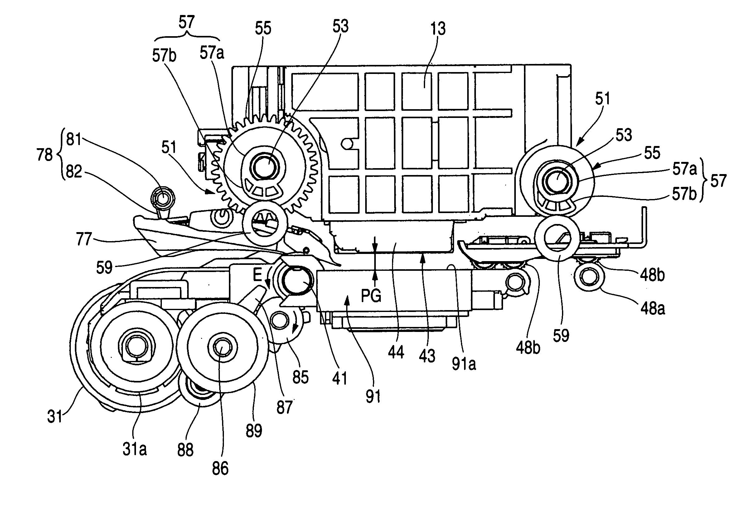 Read/write processing device