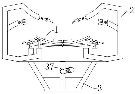 Multifunctional bracket for brain surgery in neurosurgery department