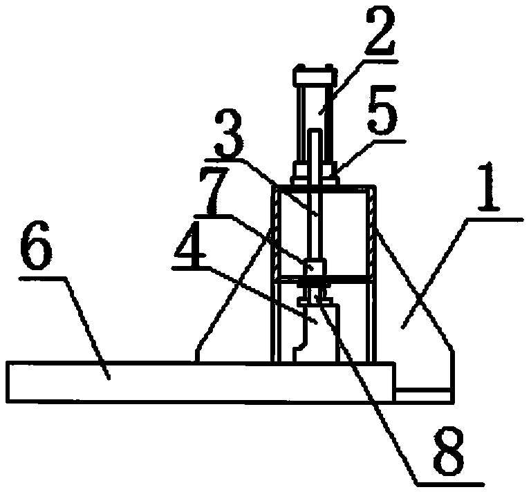 Compaction device of large circular sawing machine