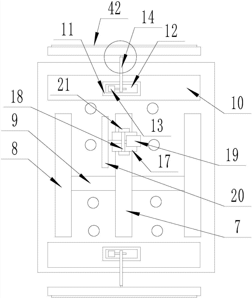 Movable device for long cutting of cement surface