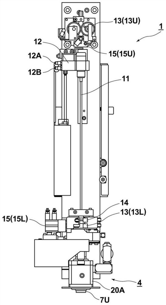 Wire electrical discharge machining device