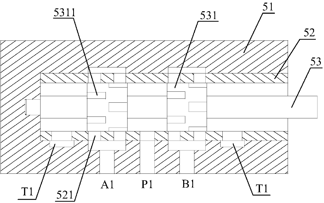 Wave maker based on hydraulic drive mode