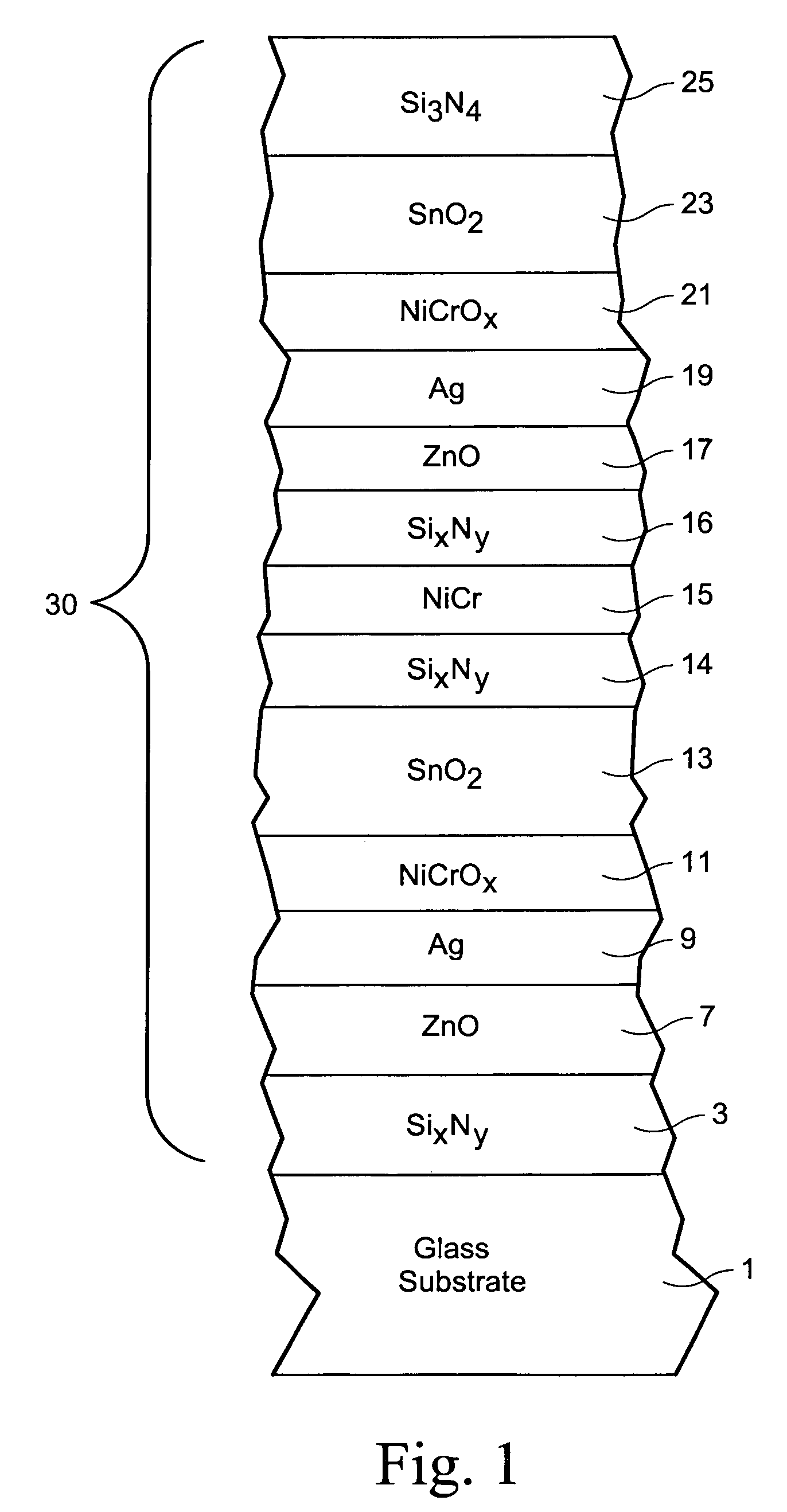 Coated article with low-E coating having absorbing layer designed for desirable bluish color at off-axis viewing angles