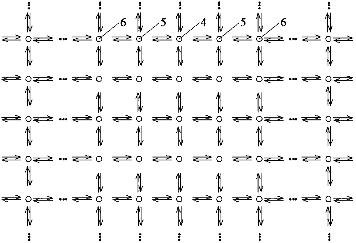 Fast tunneling method for injecting high-temperature nitrogen through drilled holes in strata