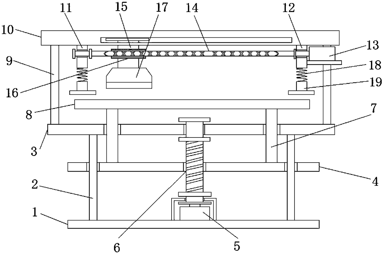 Ironing device for textile fabric processing