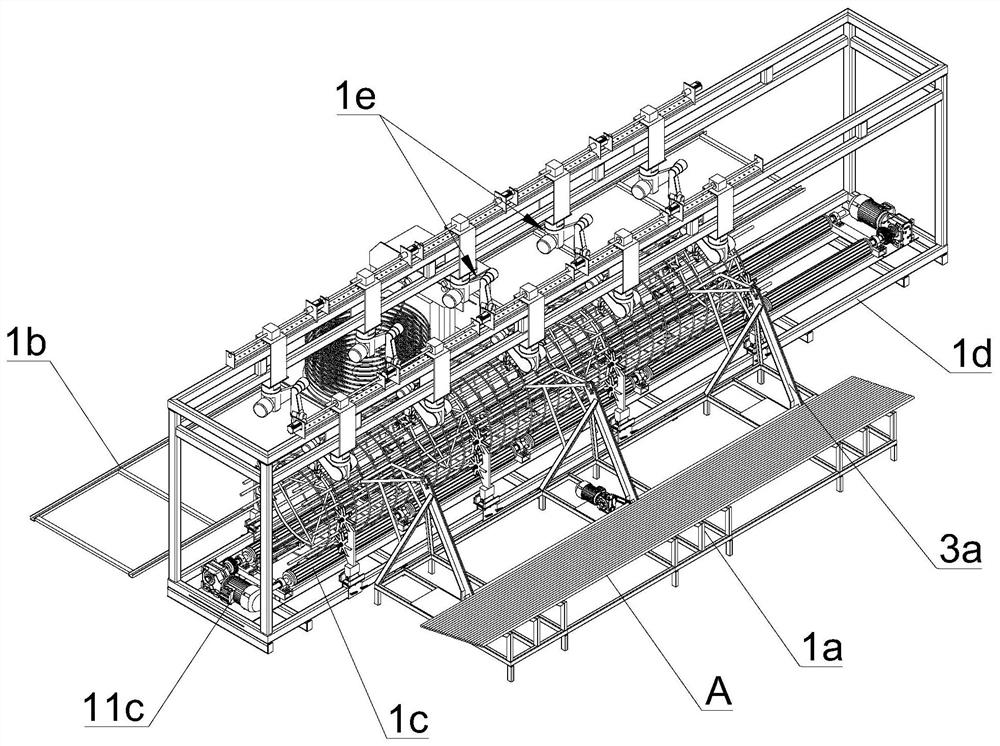 Full-automatic reinforcement cage welding method