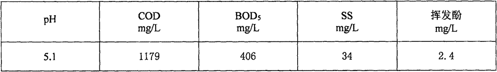 Method for treating biomass gasified gas washing wastewater and for resource utilization of wastewater treatment product