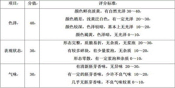 Preparation method of germ bean curd skin