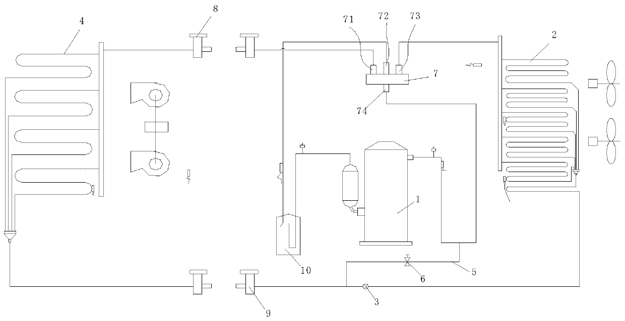 Refrigeration control method and device of air conditioner and air conditioner