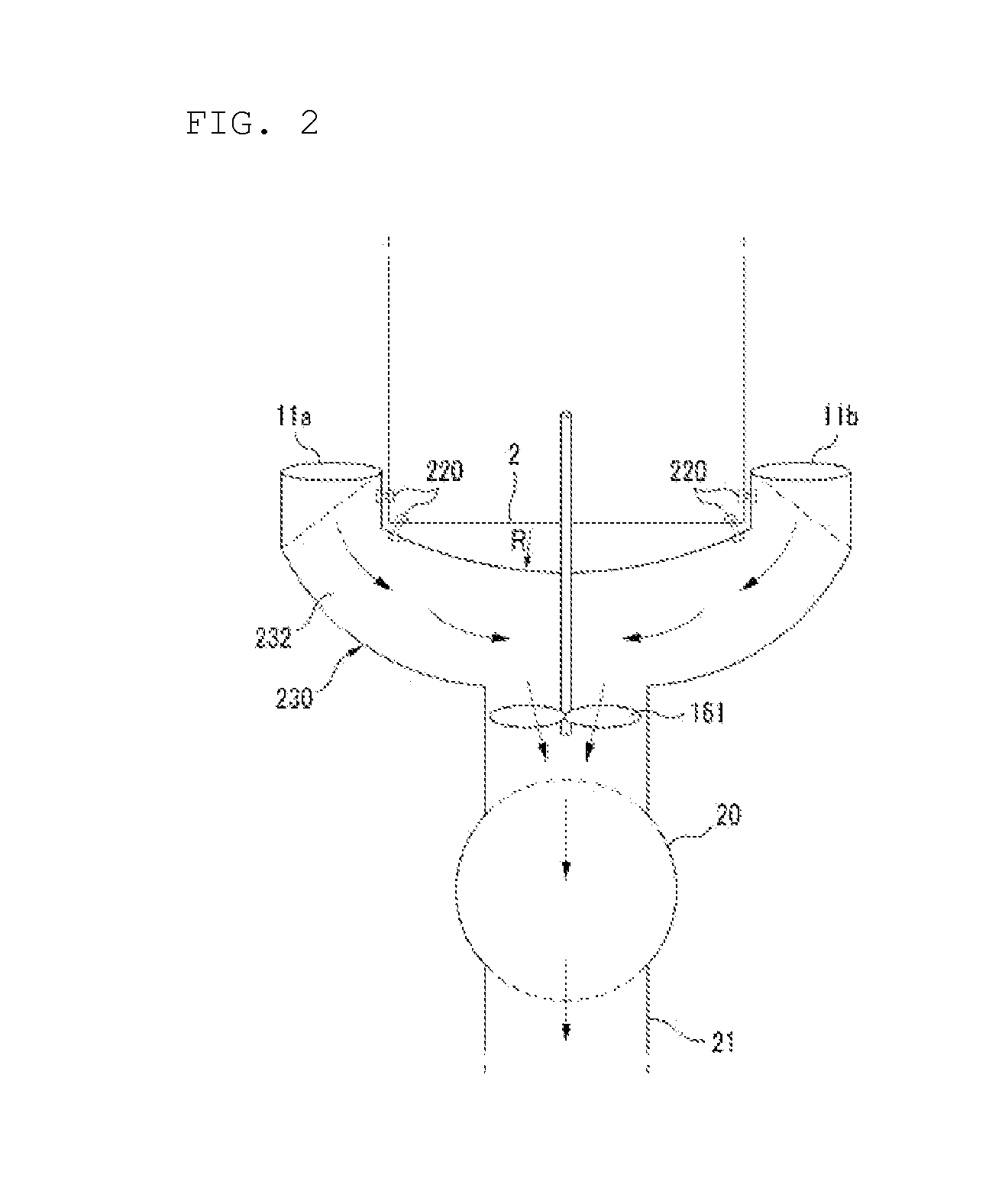 Propulsion and steering device installed below sea level of outside of right and left shipwall in a ship