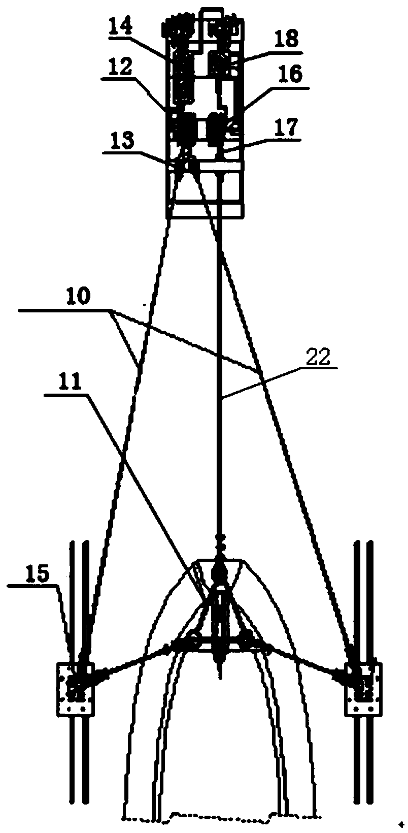 Automatic catching and releasing device and method for small boat