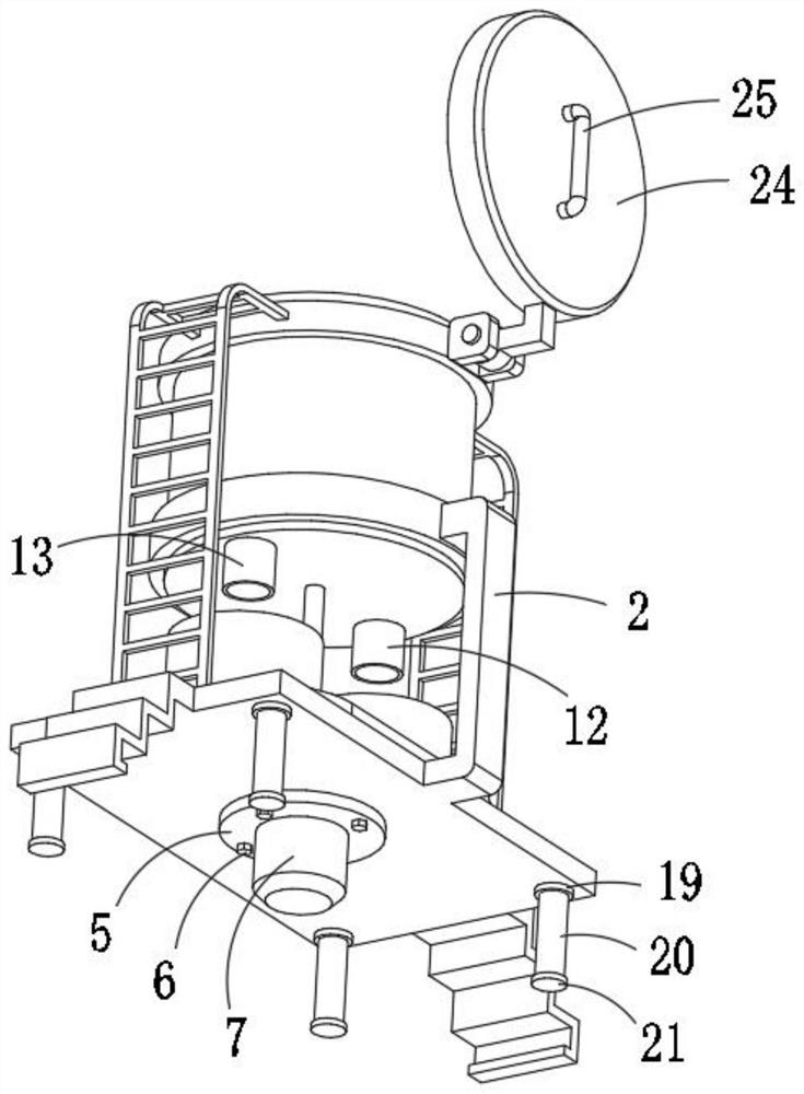 Fertilizer packaging device suitable for packaging bags of different specifications