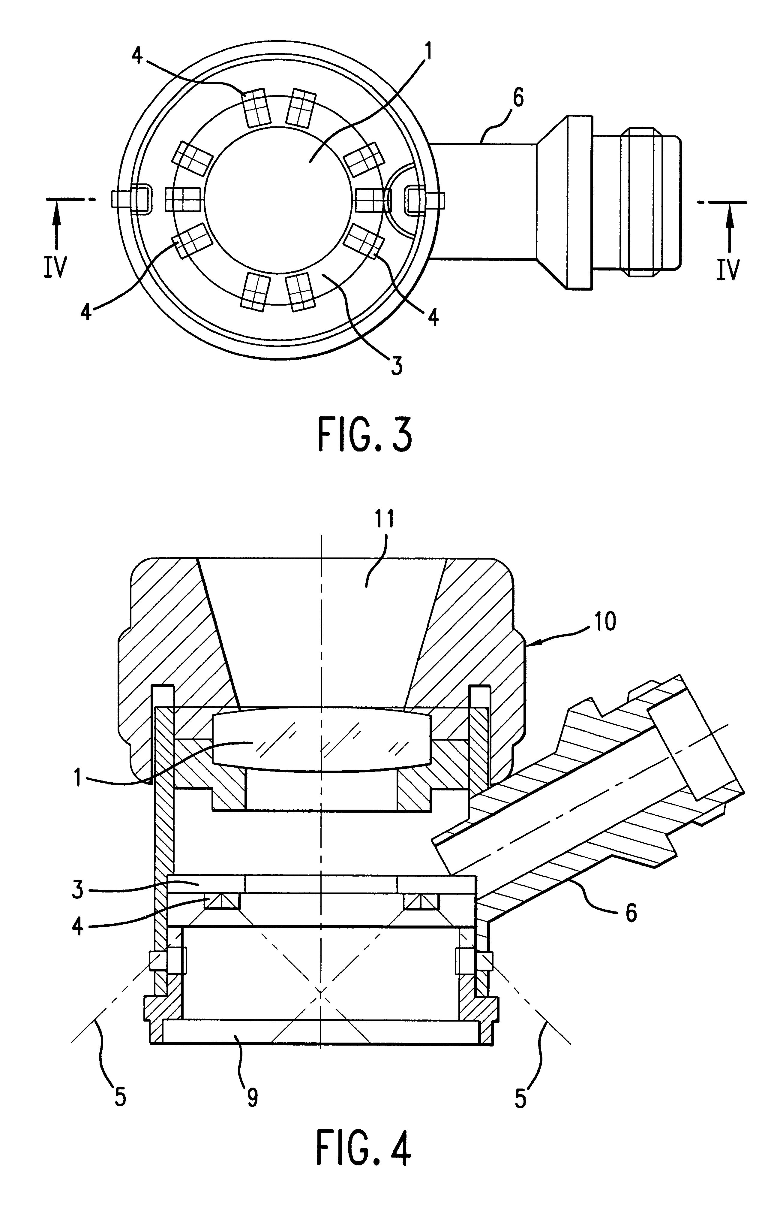 Illuminated optical enlargement device