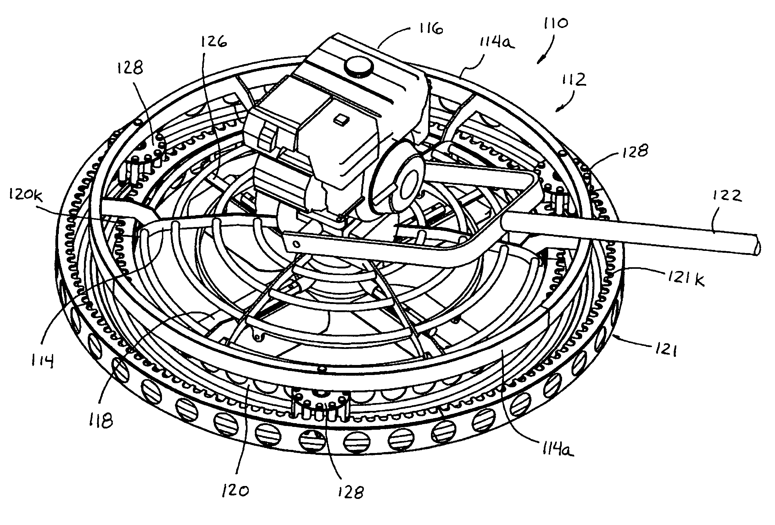 Concrete finishing apparatus