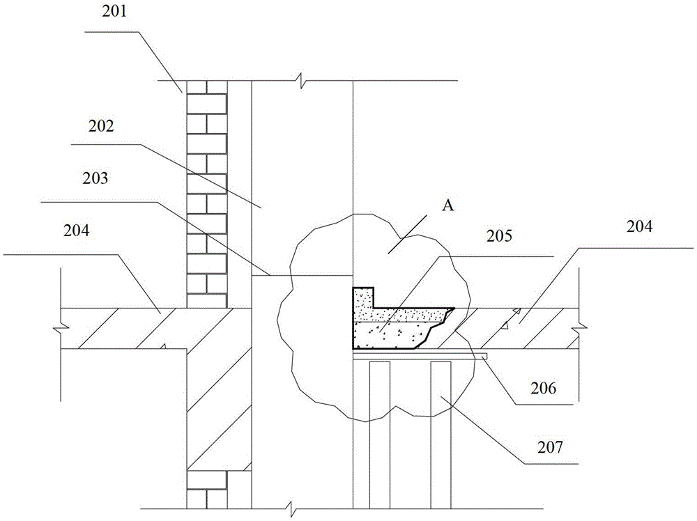 Interior wall plastering construction method