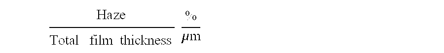 Biaxially oriented polyester film having more than one layer