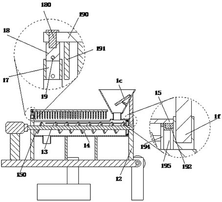 An open pipeline type screw conveying equipment