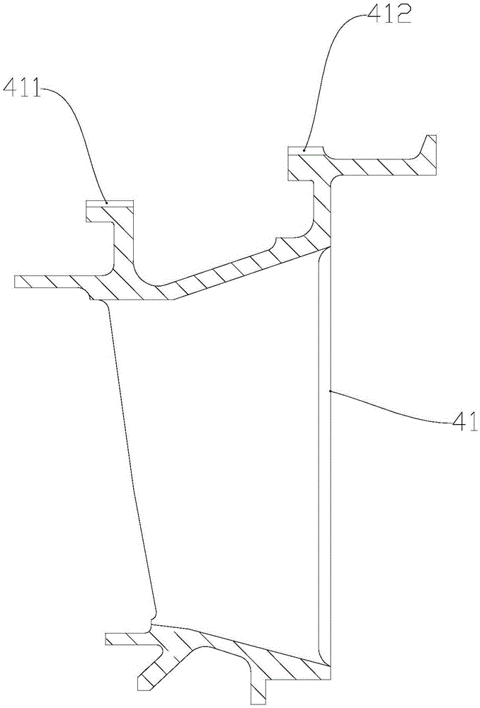 Cooling flow path for stator vanes of turbine engine