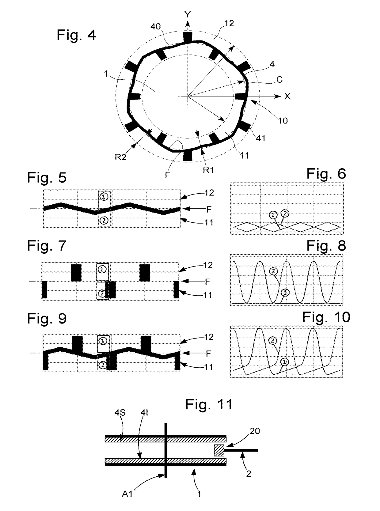 Magnetic escape wheel set for timepieces