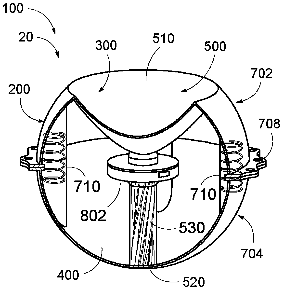 Heat transfer devices and methods for facilitating convective heat transfer with heat source or cold source