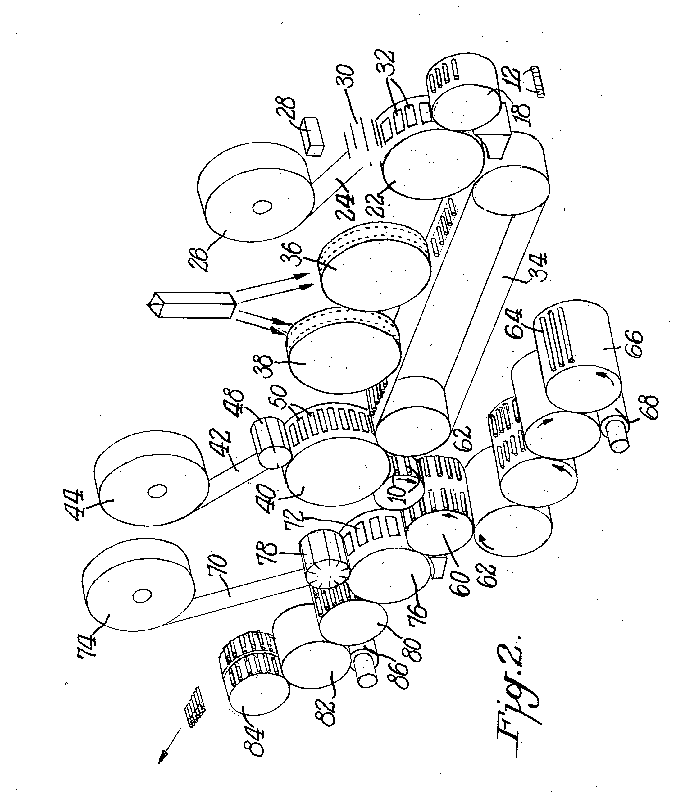 Parallel cigarette filter combining techniques with particle filling of cavities