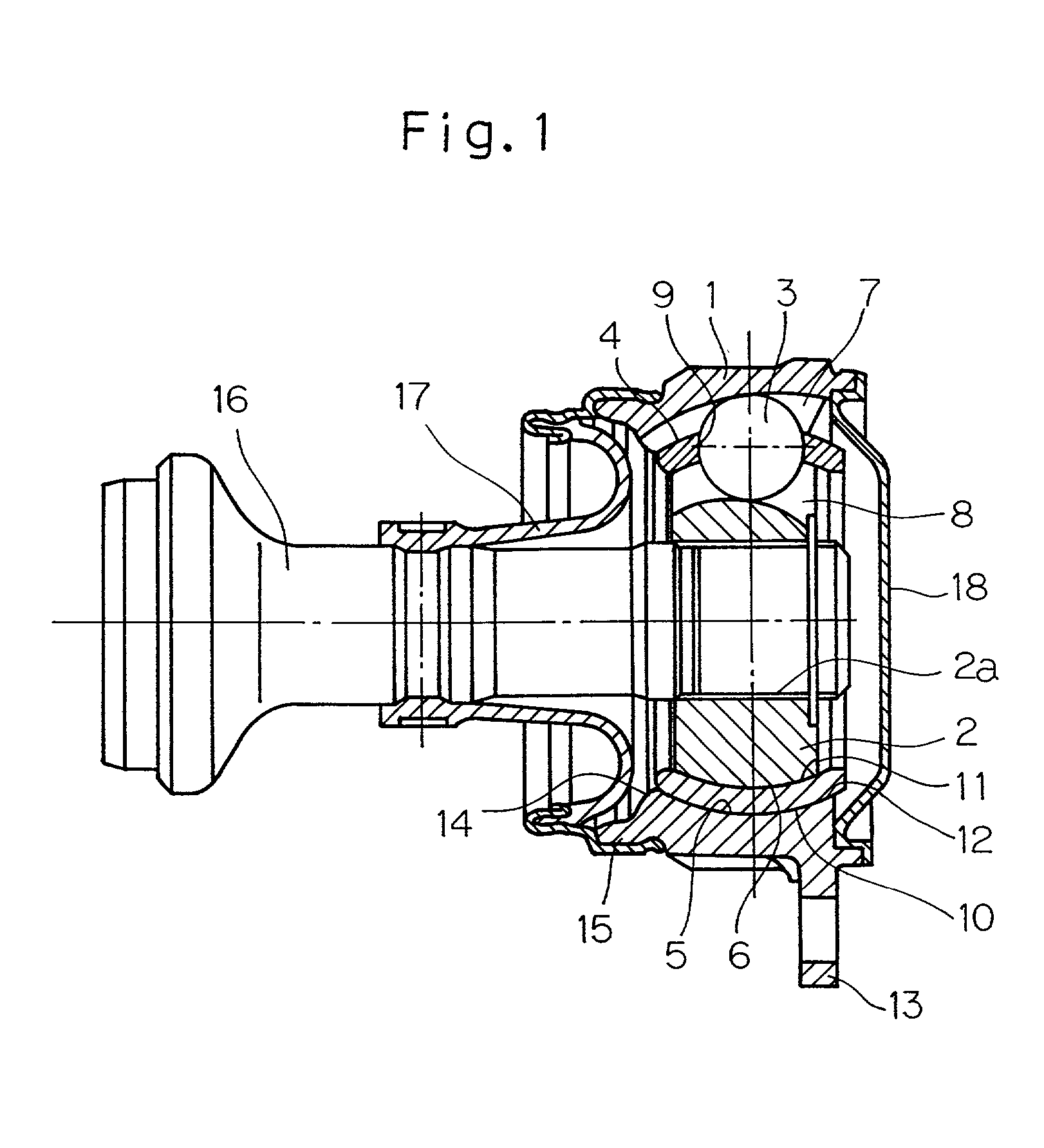 Constant velocity universal joint