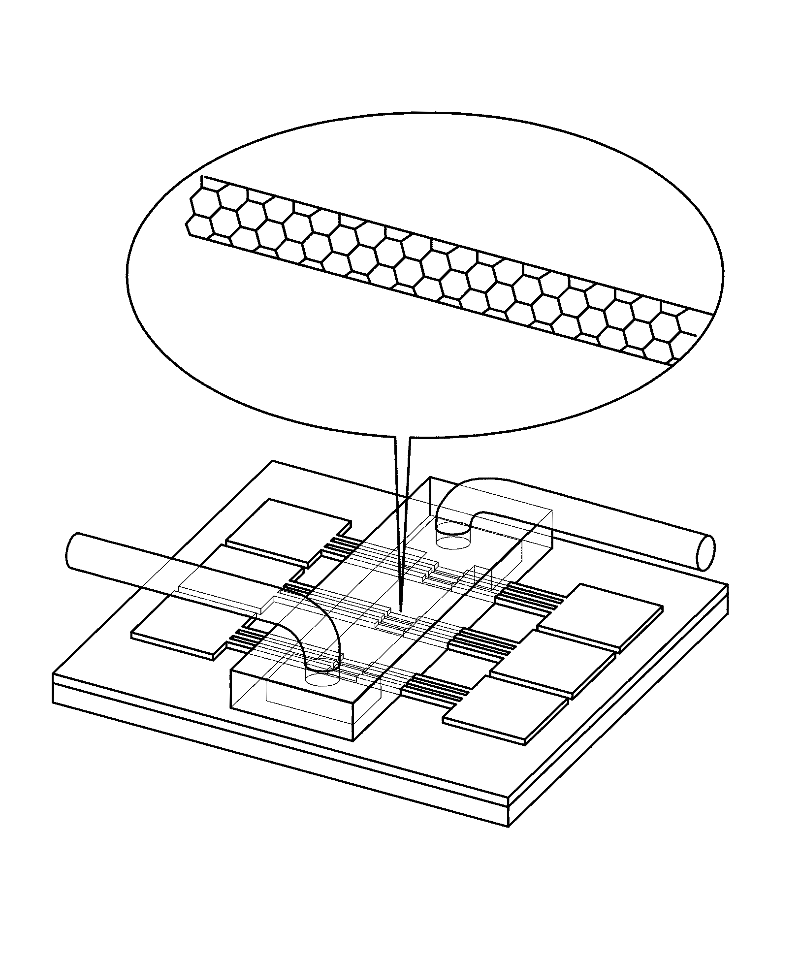 Wireless swnt sensor integrated with microfluidic system for various liquid sensing applications