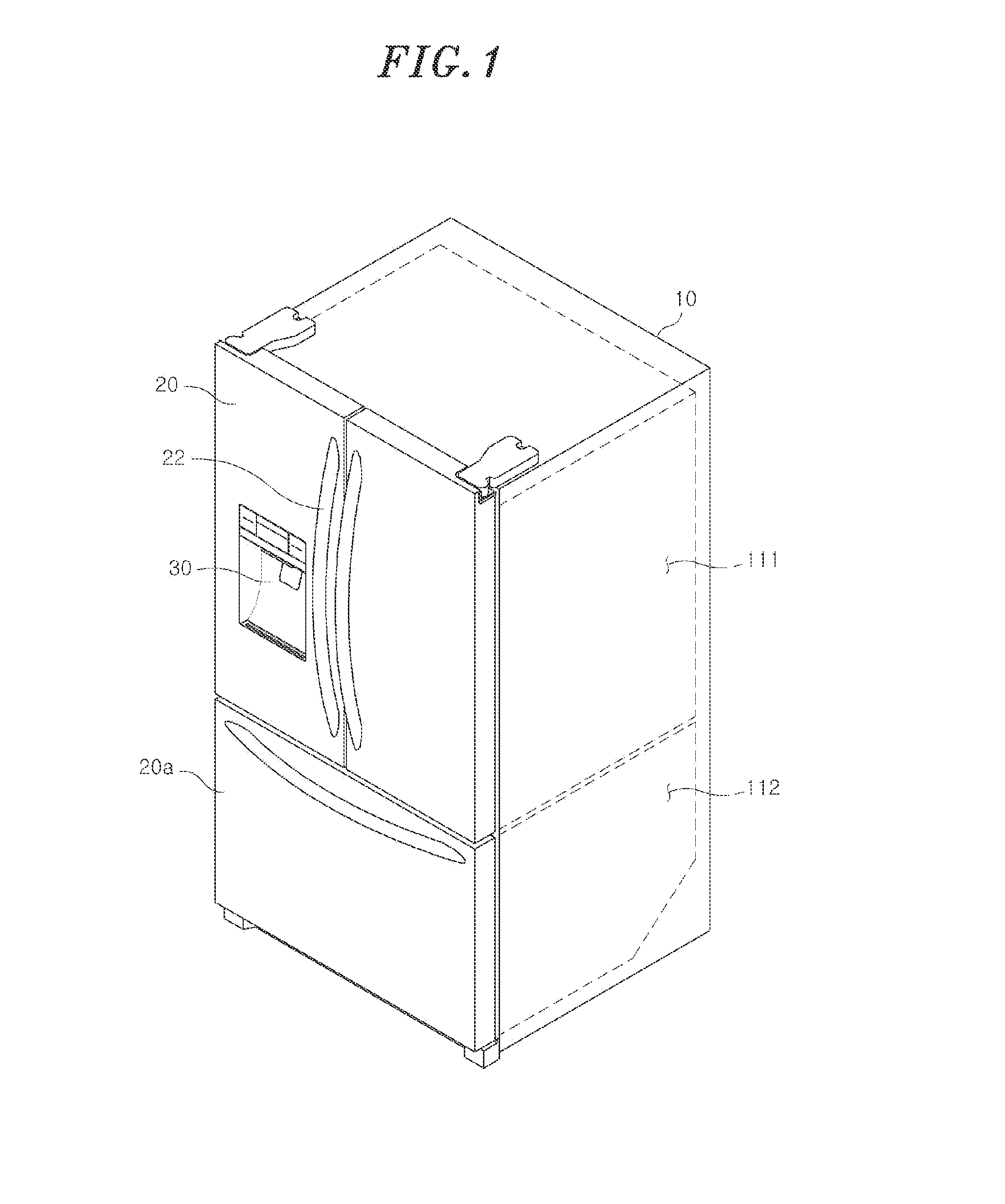 Cool air circulation structure of refrigerator and method for controlling the same