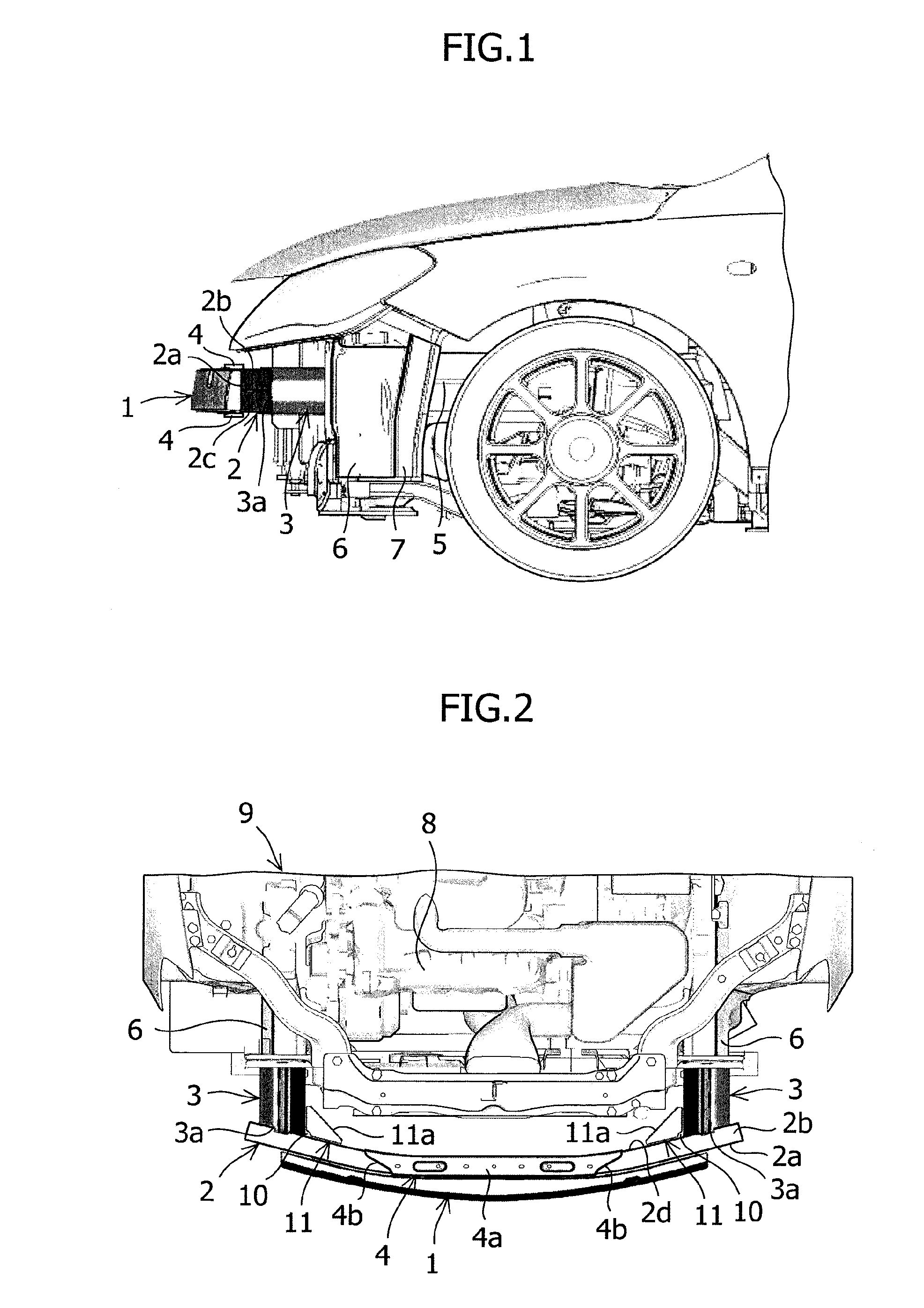 Vehicle front structure