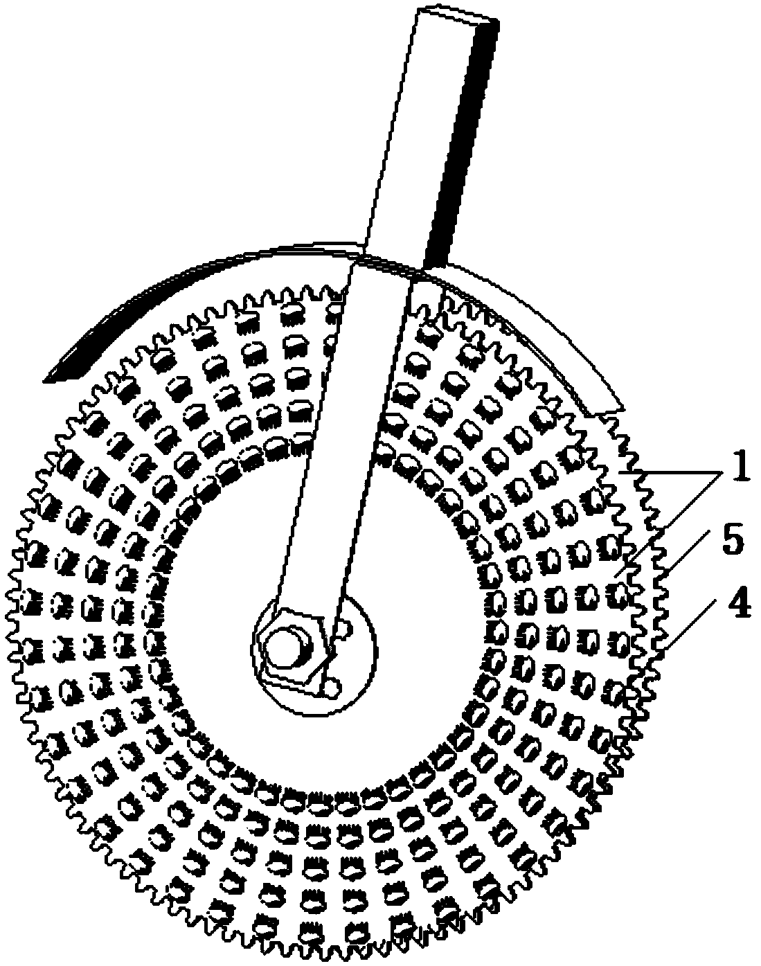 Coupling bionic double-circular disc furrow opener applicable to sticky and heavy soil