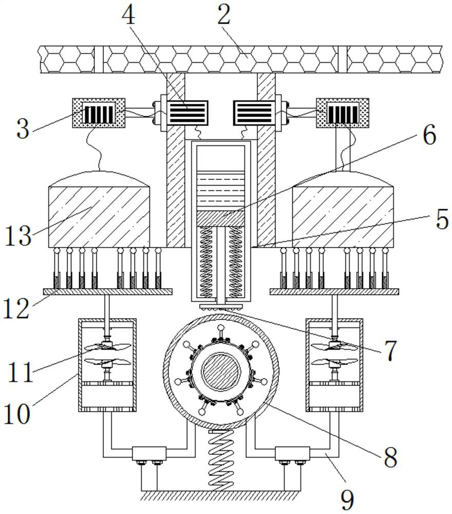 Illuminance adjusting device for improving performance of LED lamp