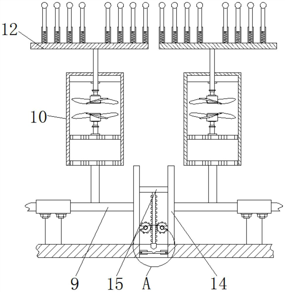 Illuminance adjusting device for improving performance of LED lamp