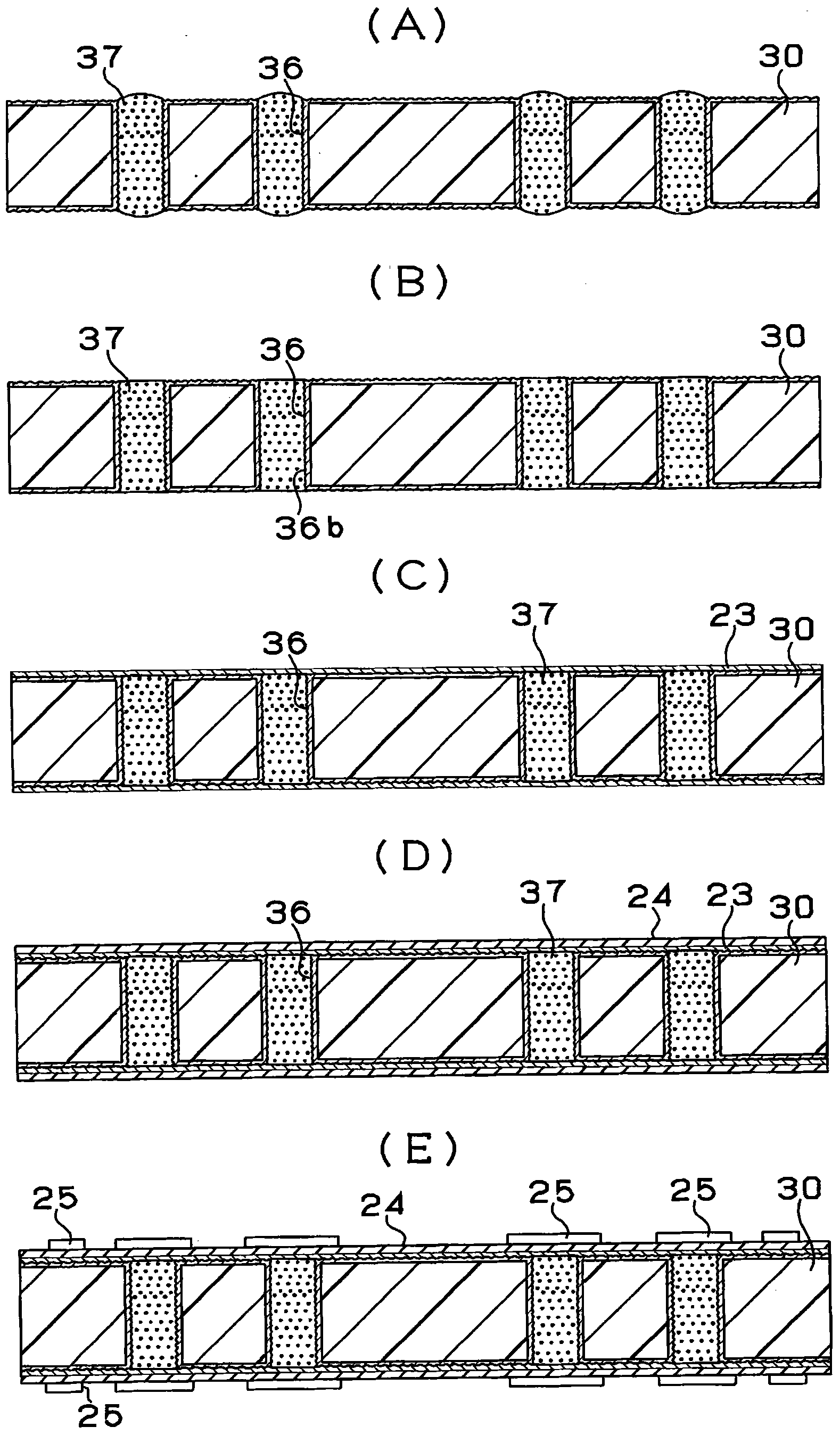 Multilayer printed wiring board and method for manufacturing multilayer printed wiring board