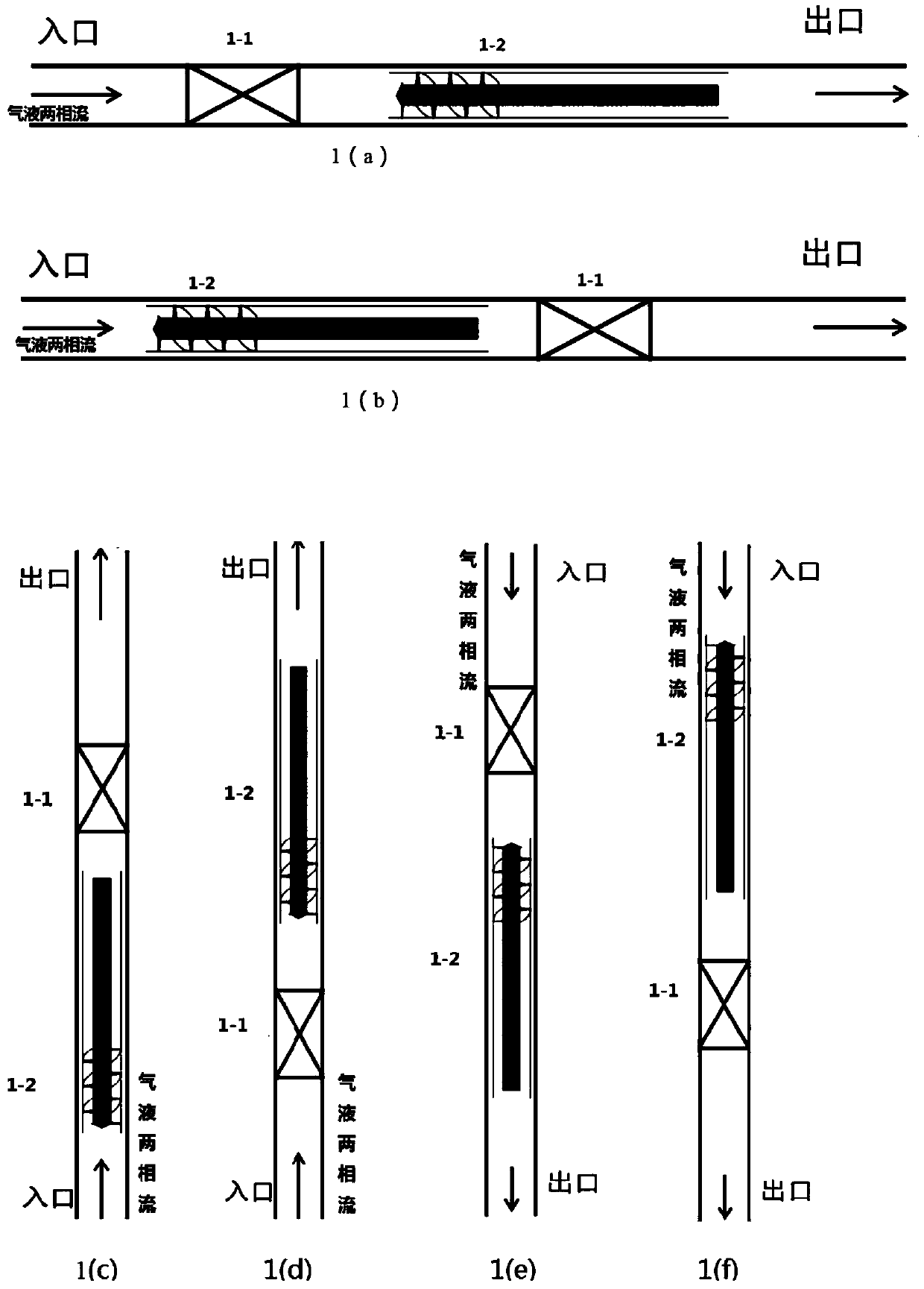 Gas-liquid two-phase flow measurement system