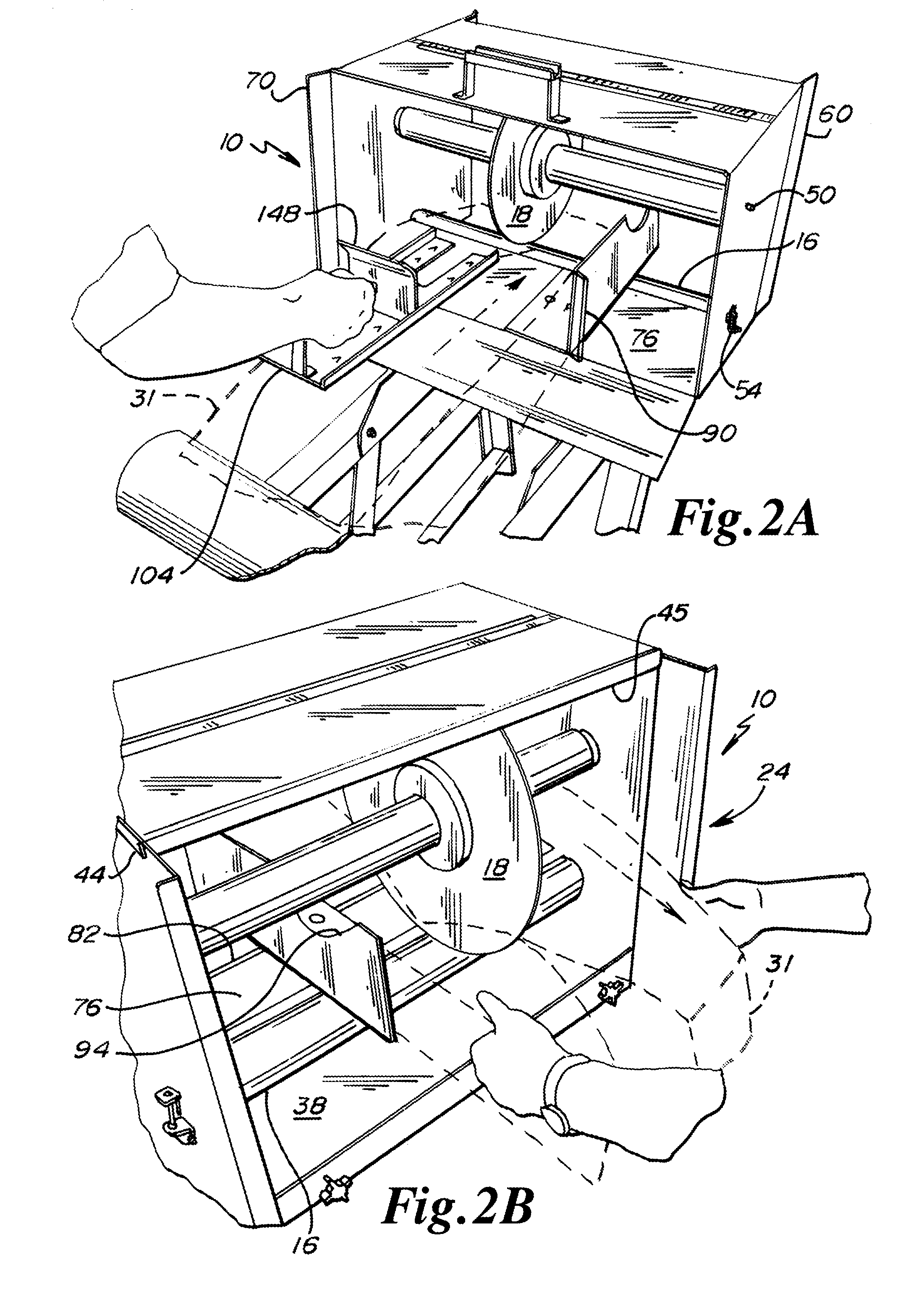 Push/Pull Rotary Cutting Apparatus Driven By Substrate