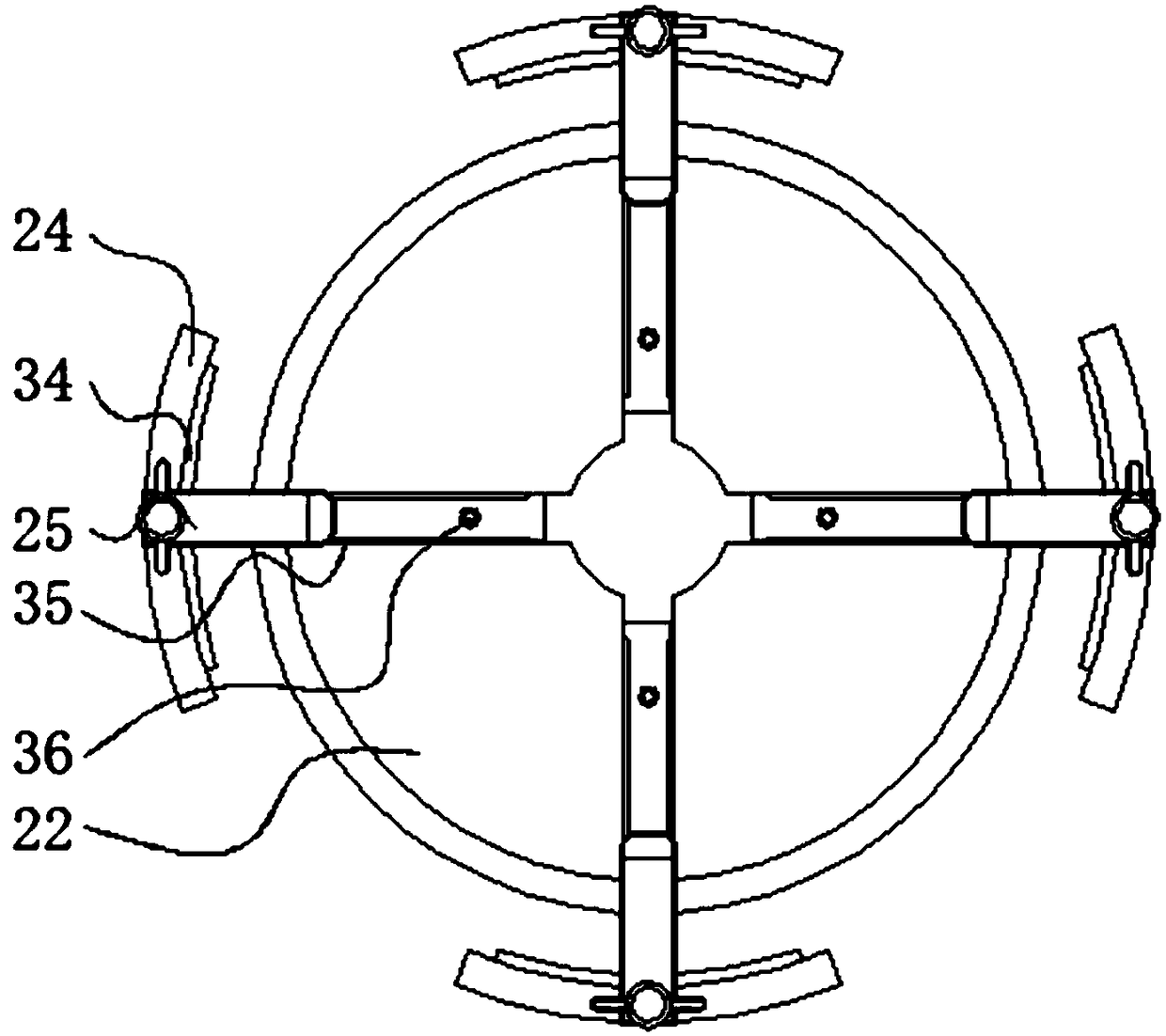 Intelligent carving device for collecting wood chips for wood tools