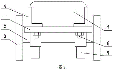 Steel plate transport car