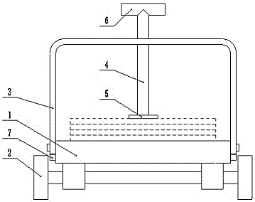 Steel plate transport car