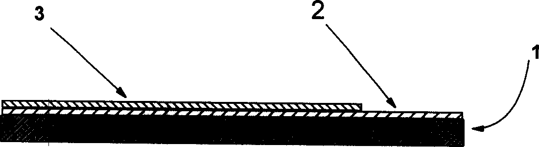 Ultraviolet sensor with nanometer TiO-M thin film and production thereof