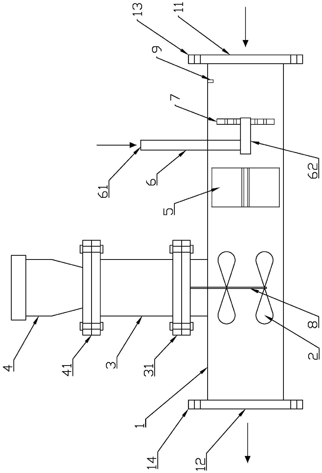 On-line dynamic and static mixer