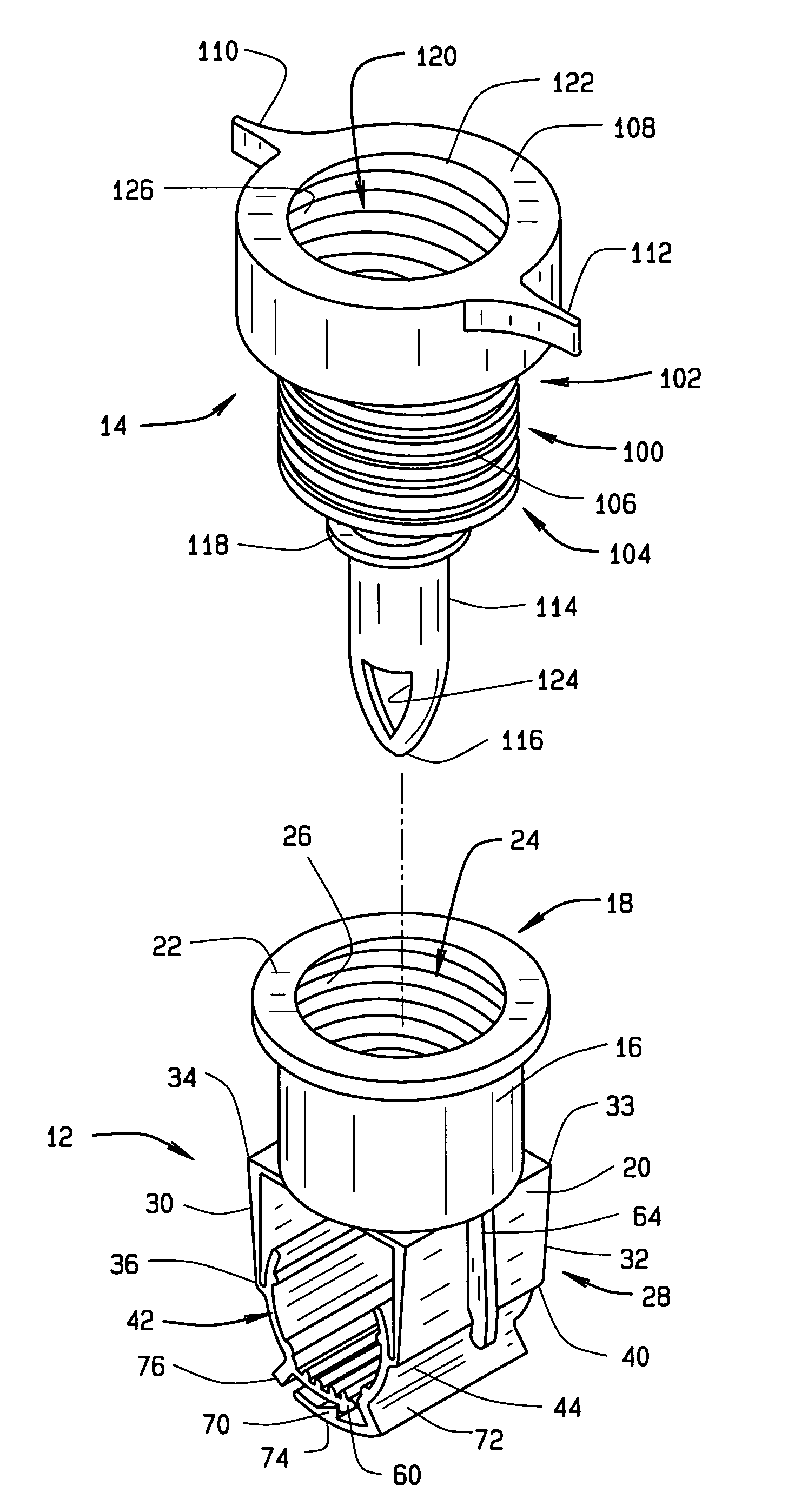 Saddle tee and tap for irrigation lines